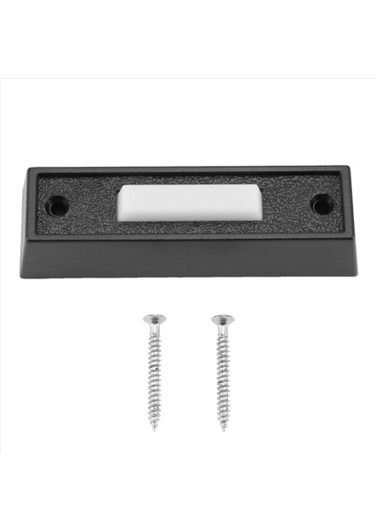 1 Adet Kablolu Kapı Zili Düğmesi LED Işığı Kapı Zili Halka Düğmesinin Değiştirilmesi Duvara Monte Kapı Açıcı Anahtarı (Yurt Dışından)