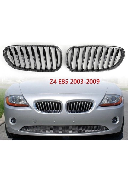 Ön Çit Izgara Izgara Abs Karbon Fiber Bmw Z4 E85 E86 2003-2009 51117117757 51117117758 (Yurt Dışından) fiyatları