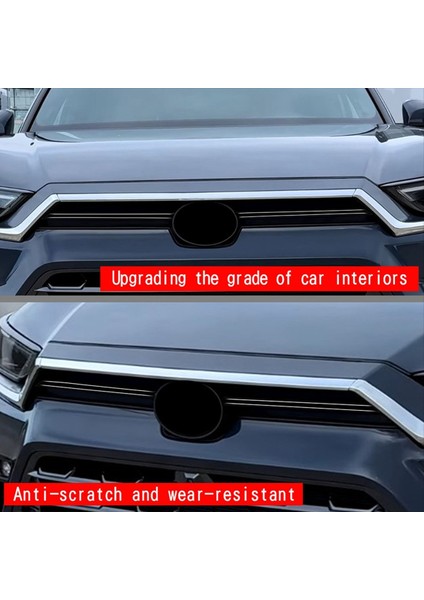 Araba Ön Izgara Trim Araba Ön Logo Yan Izgara Şeritler Toyota Grand Highlander 2024 B Için Tampon Izgara Döşeme (Yurt Dışından) modelleri