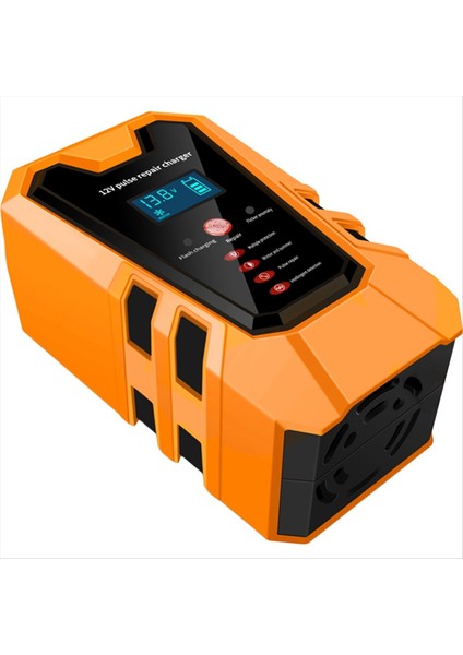 Araba 12V6A Otomatik Akıllı Motosiklet Otomotiv Onarım Bakımı Dijital Ekran Aşırı Araştırma Koruması Geniş Ab Fişi (Yurt Dışından)