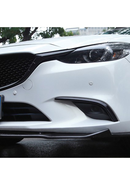 Araba Ön Sis Lamba Kapağı Kaplama Tampon Kalıplama Garnitür Kaş Göz Kapağı Formaazda 6 Atenza M6 2017 2018 Karbon Fiber (Yurt Dışından) fırsatları