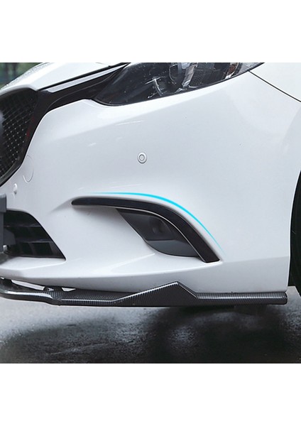 Araba Ön Sis Lamba Kapağı Kaplama Tampon Kalıplama Garnitür Kaş Göz Kapağı Formaazda 6 Atenza M6 2017 2018 Karbon Fiber (Yurt Dışından) indirimleri