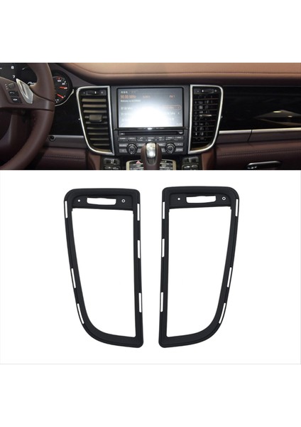 Araba Merkezi Sol Klima A/c Havalandırma Grille Dış Çerçeve Paneli 970552141C Porsche Panamera 2010-2016 (Yurt Dışından) modelleri