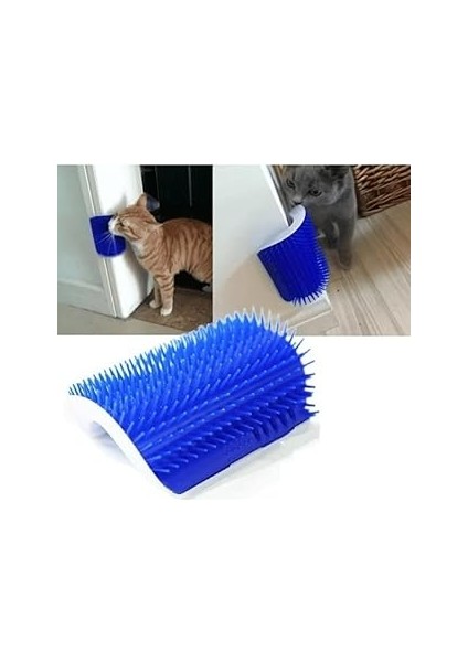 Pribor Kedi Kaşınma ve Taranma Aparatı Sabitlenebilir