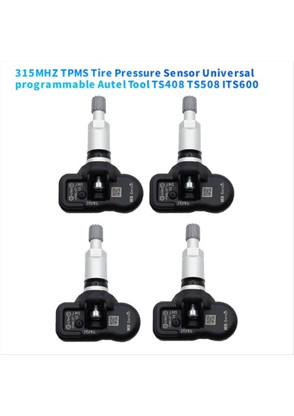 4pcs Programlanabilir Mx Sensörü 315MHZ Tpms Lastik Basınç Sensörü Evrensel Programlanabilir Otomatik Araç TS408 TS508 ITS600 (Yurt Dışından) fırsatları