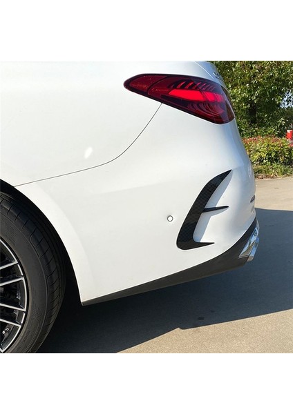 Araba Arka Tampon Dudak Ayırıcı Spoiler Hava Outlet Trim Kapağı Mercedes-Benz C-Serisi W206 Amg 2022+ (Siyah) (Yurt Dışından) fiyatları