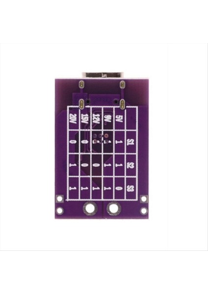 1pcs Tip-C Qc Pd2 0 Pd3 0-Dc Pool Hızlı Şartıcı Tergi Tergisi Dedektörü Usb-Pd Dizüstü Bilgisayar Güç Kaynağı Değişikliği Kurulu (Yurt Dışından)