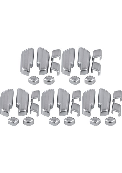 30PCS Krom Araba Kapısı Koltuk Ayar Düğmeleri Mercedes-Benz E Sınıf W204 W205 W212 W218 X204 X166 (Yurt Dışından)