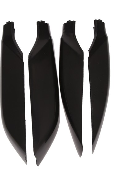 Toyota Land Cruiser Prado Için 4x Siyah Gümüş Çatı Rafı Kapak Demiryolu Kapak Koruma Çantası 150 LC150 2010-2020 (Yurt Dışından)