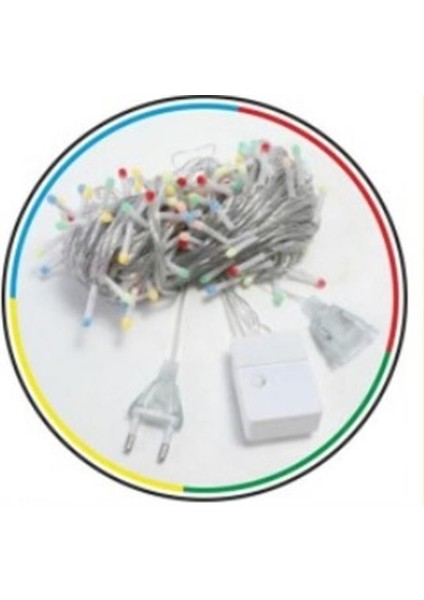 Winnboss WN-1182 Rgb Renkli 10 Metre Dekoratif LED Yılbaşı Işığı 5 Watt AC220V