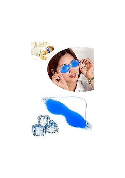 Ankanorm Göz Terapi Maskesi, Sıcak Soğuk Göz Bandı, Göz Morluk Kırışıklık Rahatlatıcı Din