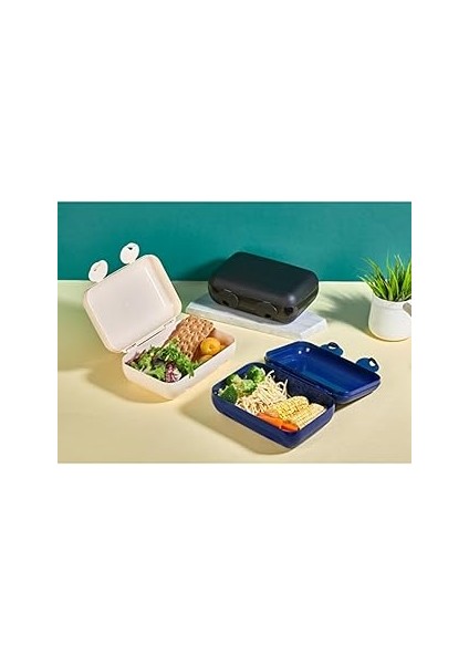 Jouis Beslenme Kutusu Saklama Kabı Büyük Hacim Bpa'sız Pp Plastik Sefer Tası ve Beslenme Çantası -