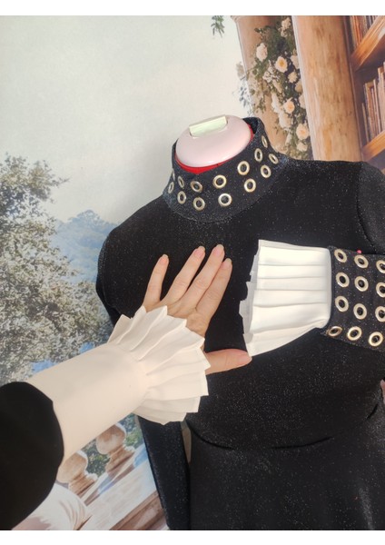 Siyah Sade Pileli Seyyar Kolluk