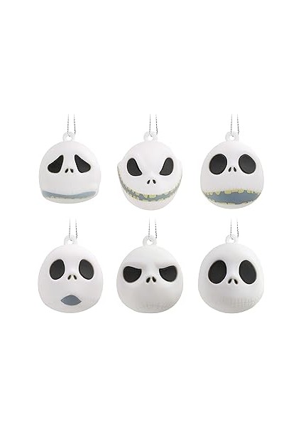 Hallmark Tim Burton's The Nightmare Before Christmas Jack Skellington Heads Minyatür Noel Sü