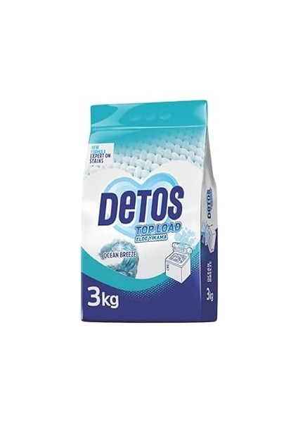 Detos Ocean Elde Yıkama Deterjanı 3 kg