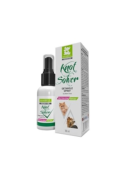 Knot Solver Kediler ve Köpekler Için Kıtık Açıcı/kolay Tarama Spreyi 100ML