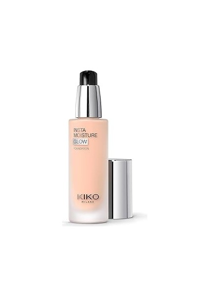Kiko Milano Instamoisture Glow Foundation 08 | Sıvı Fondöten, Parlak Yüzeyli