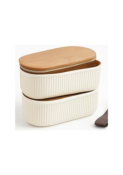 Saklama Kabı, Tasarımlı, 2'li, Pratik Kullanım