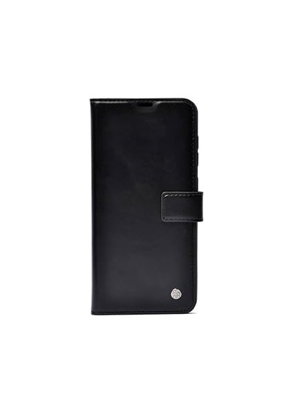 Zore Ile Uyumlu 15 Kılıf Kar Deluxe Kapaklı Kılıf Siyah