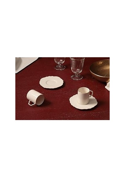 Porland Tide Altın Yaldız 2 Kişilik Kahve Takımı 80CC