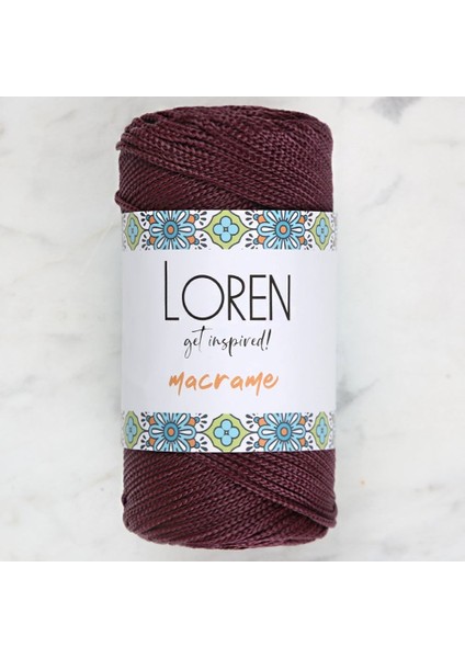 Macrame Koyu Bordo El Örgü Ipi - RM115