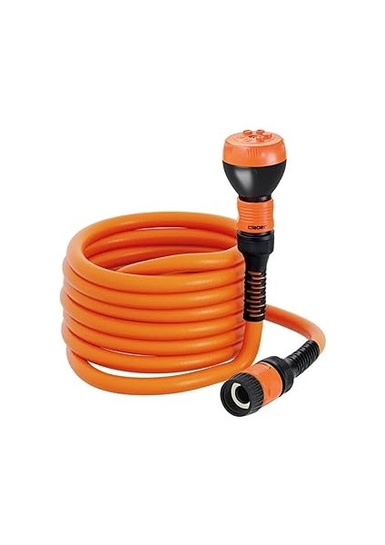Claber 9336 Twıddy, Uzayan Hortum, 15 M, 5 Fonksiyonlu Sulama Tabancası ve Bağlantı Aparatı Ile Bir