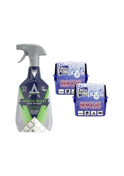 Astonish Küf Temizleyici 750 ml + 450 G Nem Alıcı 2 Adet