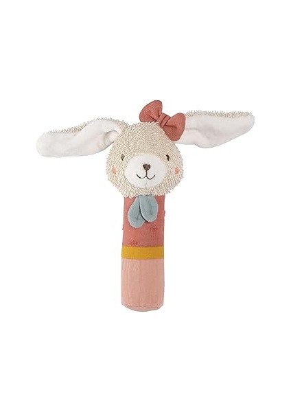 Fehn Çubuk Kavrama Oyuncak Bebek Fehnnatur Oyuncak Tavşan - Kavrama, Sarılma Için Çıngıraklı Motor