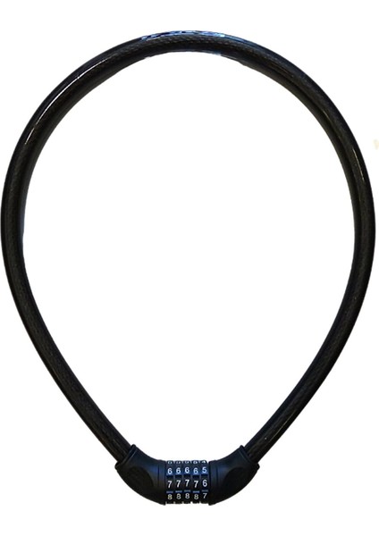 Yuma YM-747 120CM 20MM 5 Şifreli Siyah Motorsiklet Kilidi fiyatları