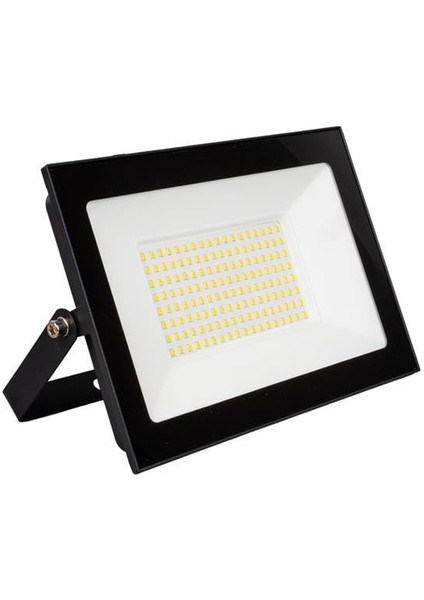 PM-22587 100 Watt - 220 Volt 6500K 150* Işık Açısı Siyah Slim Kasa LED Projektör