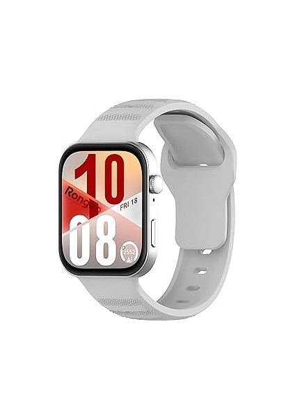 Rongep Watch 3 Ile Uyumlu Rugged Silikon Kordon Kalitede Rahat ve Yumuşak Bileği