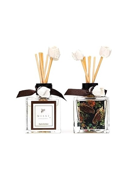 2'li 50 ml Dark Amber Oda Kokusu Seti