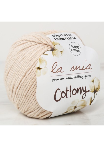 La Mia Cottony Krem Bebek El Örgü Ipi - P2-L002 - 33575