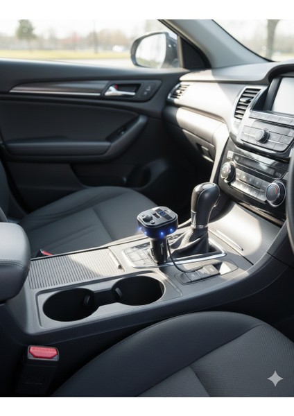 Lucatch LF-156 Araç Fm Transmitter 45W Typ-C Hızlı Şarjlı Çakmaklık Girişli USB Çalar Bluetooth Baglantılı Müzik ve Telefon Görüşmesi modelleri