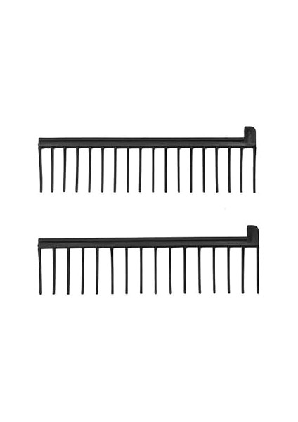 Kitty Geniş Aralıklı Siyah Tırmık SK-RB16 30 x 15 cm