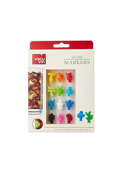 Vacu Vin Cam Işaretleyici Klasik Mühür