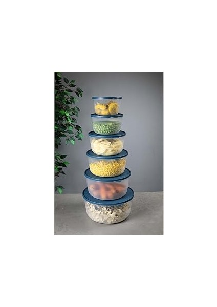 Decobella 6 'lı Yuvarlak Karma Set