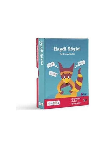 Ki̇dmosfer Kart Oyunu/haydi Söyle Kelime Avcıları