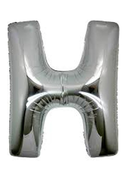 Gümüş Rengi Folyo Balon 1 Metre