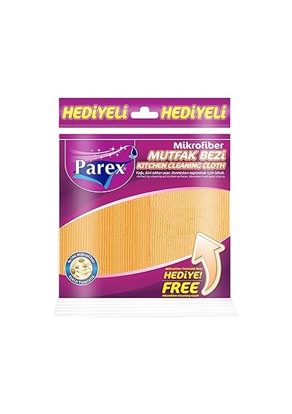 Parex Mutfak Bezi (Mikrofiber Temizlik Bezi Hediye)