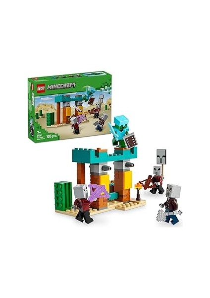 Minecraft Serseri Köylü Çöl Devriyesi 21267 – 7 Yaş ve Üzeri Kız ve Erkek Çocuklar Için Pillag