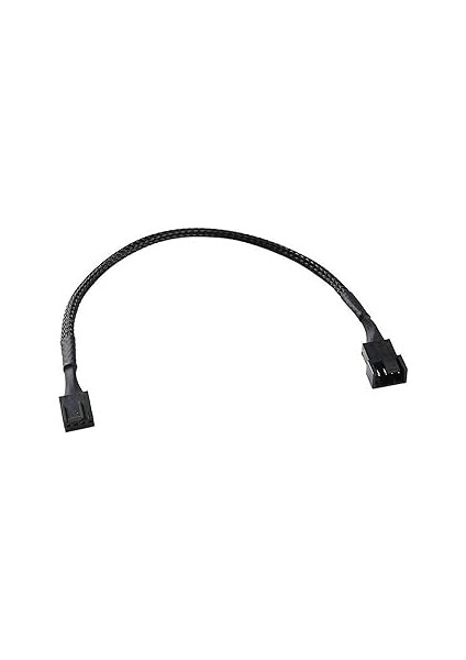 Lunatic 0449 Pwm 4 Pin Y Port Dişi Erkek Anakart 30 cm 24 Awg Bakır 3 mm Fan Uzatma Güç Kablosu.