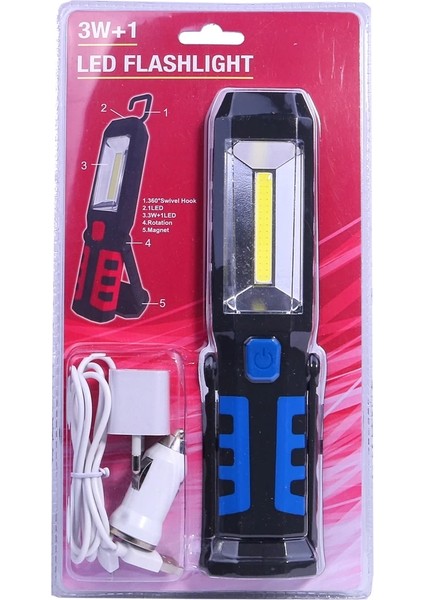 Profesyonel Şarjlı Oto Lambası WT-293 fiyatları