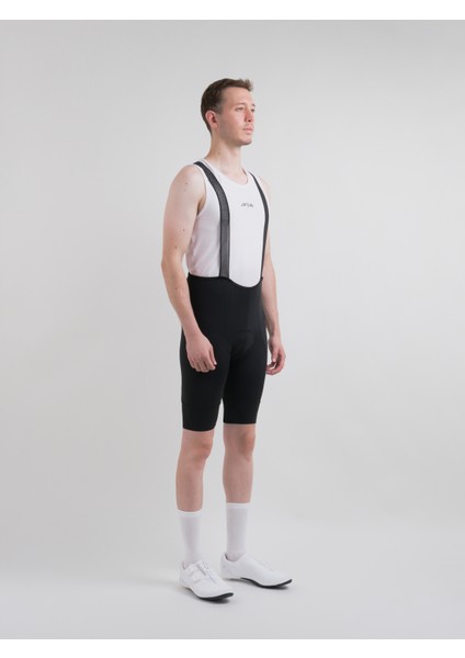 Siyah Elite, Airmesh Pedli Askılı Kısa Bisiklet Taytı indirimleri