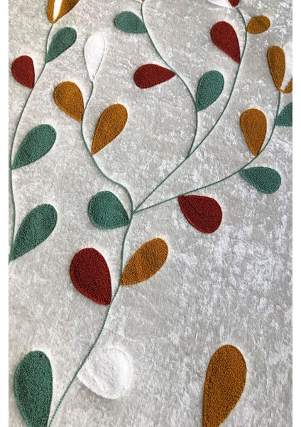 Dijital Baskı Kaymaz Taban Yıkanabilir 2'li Punch Banyo Paspas Takımı PCP003 modelleri