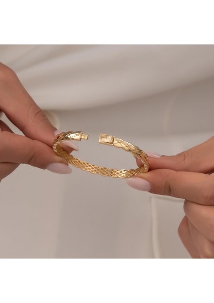 Spor Model 14 Ayar Altın Kelepçe modelleri