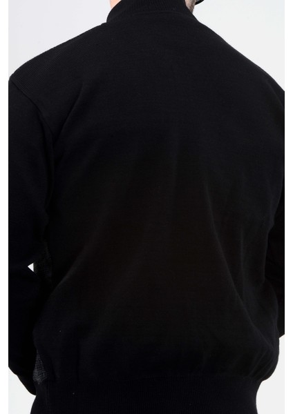 Erkek Baba ve Orta Yaş Triko Örgü Içi Astarlı Akrilik Fermuarlı Kışlık Baba Hırka indirimleri