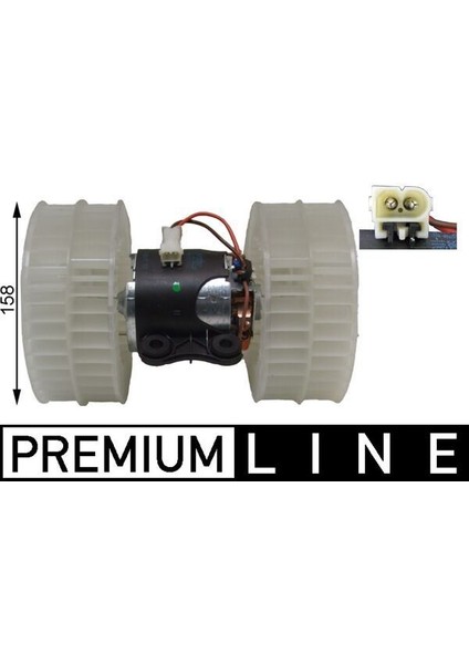 AB40000P Kalorıfer Motoru On Mercedes Vıto W639 03> A0008357904