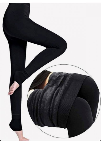 Siyah Peluş Tayt PT580-1 fırsatları