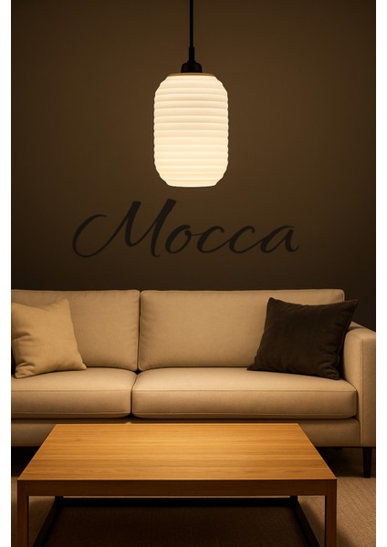 Dekoratif Avize Mocca Serisi Ev Ofis Veranda Mutfak Çap 20 cm fiyatları